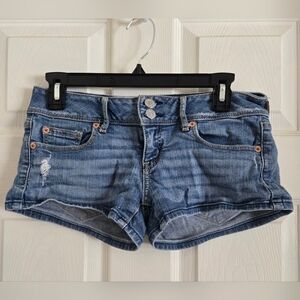 American Eagle Outfitters Blue Jean Shorts True Y2K Vintage
